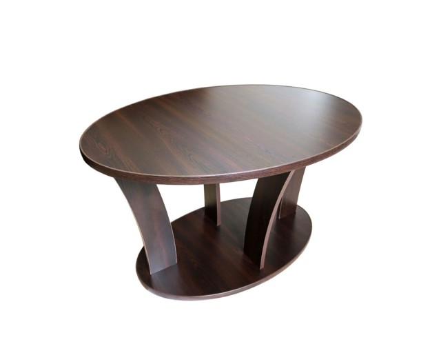 Masuta cafea ovala wenge